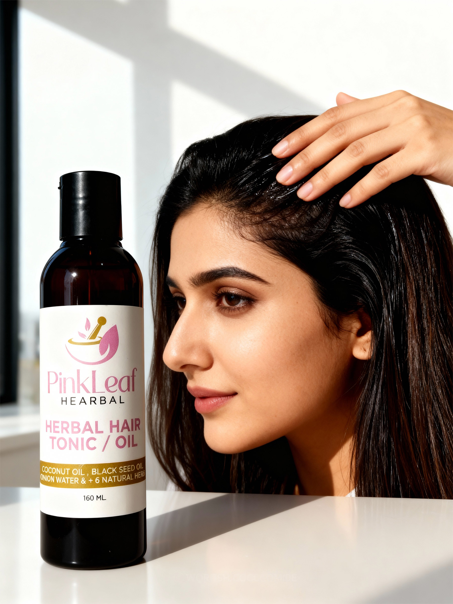 Herbal Hair Tonic / Oil (Regrow and Strengthen Hair) - Image 3